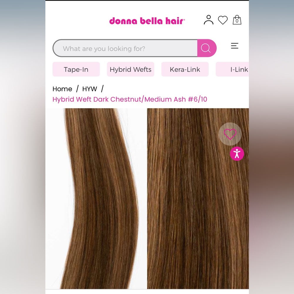 Donna Bella Premium Hybrid Weft Extensions